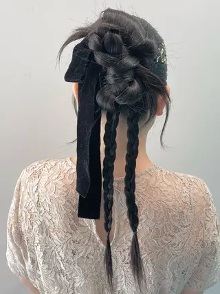 ロング ヘアアレンジ LUCK 本厚木店のヘアスタイル