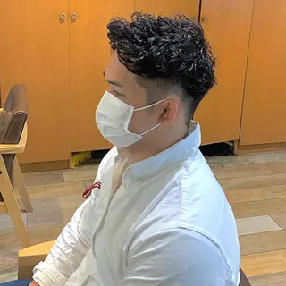 パーマ メンズ メンズパーマ&メンズ 縮毛矯正ならヒラノのヘアスタイル