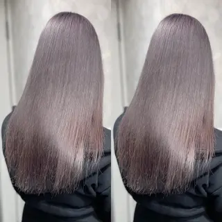 ロング カラー ブリーチ無しダブル カラー🦕まどかのヘアスタイル