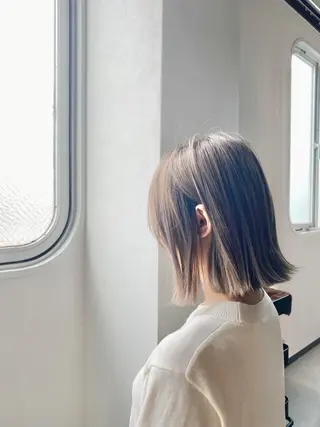 ミディアム カラー 🟡【美髪専門店】 ✨褒め髪/艶髪🟡のヘアスタイル