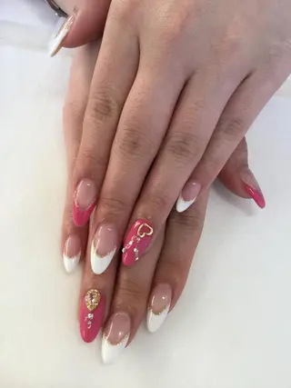 ネイル 💎🐰 saki. m 🐰💎のネイルデザイン