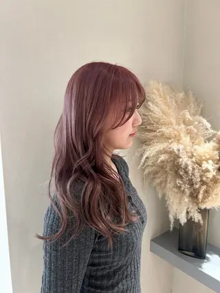 セミロング 木村 那奈のヘアスタイル