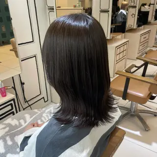 セミロング 田口 花葉のヘアスタイル