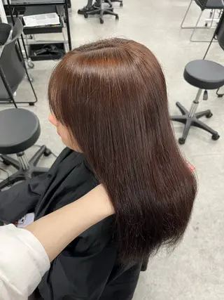 カラー ベージュ・ラベンダー カラー🎀りりのヘアスタイル