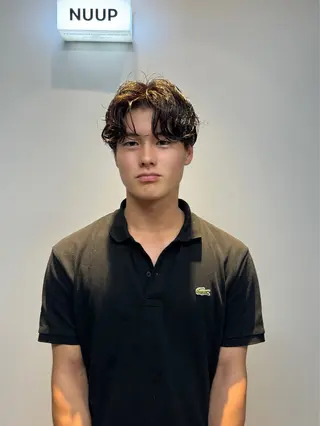 ショート パーマ メンズ メンズ特化/パーマ/ 韓国ヘア/natsuのヘアスタイル