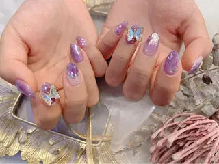 ミディアム ネイル Babarla Nailのネイルデザイン