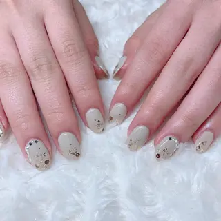 カラー ネイル Cozy_ ilumのネイルデザイン