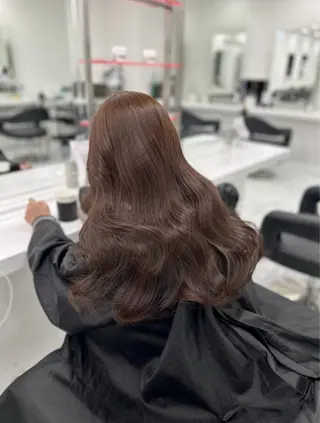 ロング カラー 🤍透明感推しカラー 🤍yui‪💞✨のヘアスタイル