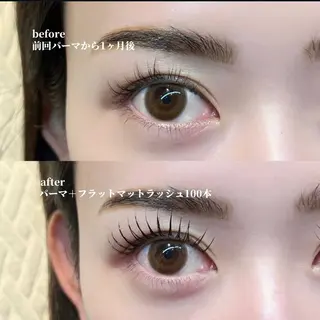 マツエク・マツパ 市川 すみれのマツエク・マツパデザイン