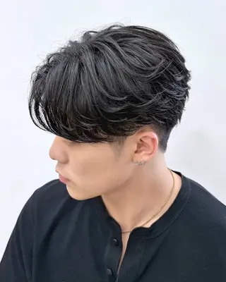 ショート メンズ headstock所属・カットパーマ枠 のすけ【五位堂】のヘアスタイル