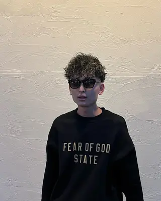 カラー パーマ メンズ 一宮/稲沢/あま市 /小林好裕のヘアスタイル