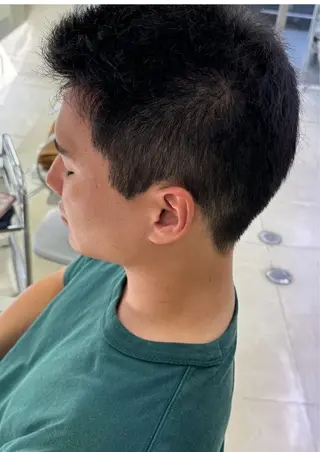 ショート メンズ タカハシ リナのヘアスタイル