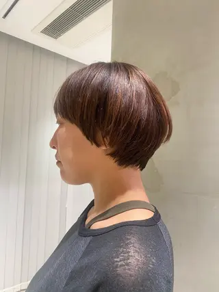 ショート 🌻おおとみはな/ ボブ/Wカラー🌻のヘアスタイル