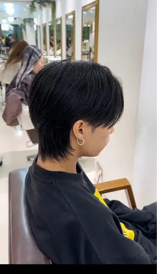 メンズ SALOWIN渋谷caldo店B1所属・岐津公太 メンズ縮毛矯正のプロのヘアスタイル