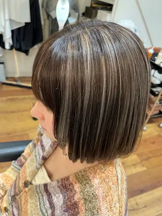 カラー 玉置 咲彩のヘアスタイル