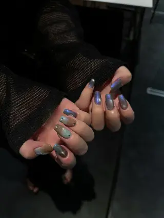 ネイル GRANDE大須 Cecil💜のネイルデザイン