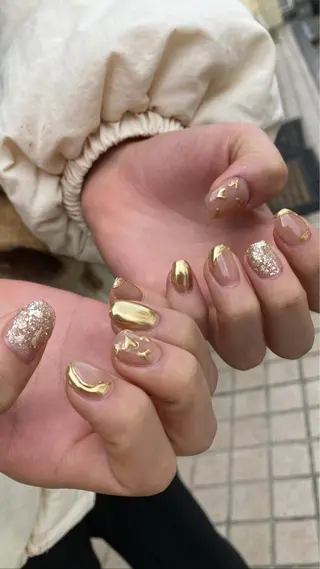 ネイル nailsalon　hue所属・小山 羽奈のネイルデザイン