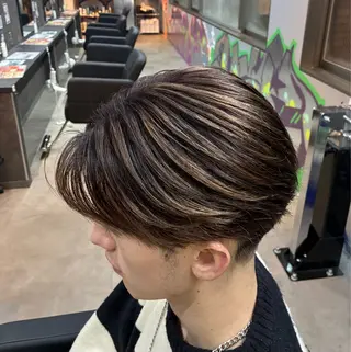 メンズ kearny 北千住所属・【バレイヤージュ】 🔥メンズ千咲斗のヘアスタイル