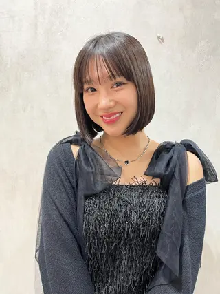 ショート カラー 池袋/似合わせ/縮毛 髪質改善【ugen】のヘアスタイル