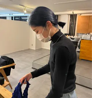 ショート SALT WATER所属・南堀江レイヤーカット MIKU🍒のヘアスタイル