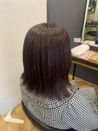 ミディアム 長野 歌穂のヘアスタイル