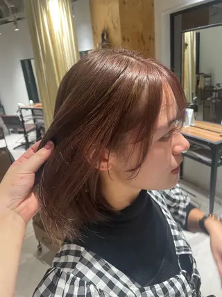 ショート カラー ハイトーン/ラベンダ ー/ユイナ🪄のヘアスタイル