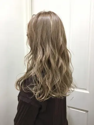 ロング カラー 代表🎀 ふわモテ愛 され髪🩷yumiのヘアスタイル