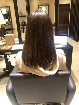 セミロング 櫻井 麻彩のヘアスタイル
