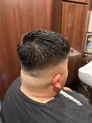 ショート パーマ メンズ ヒロ銀座プレミアムバーバー所属・尾島 杏香のヘアスタイル