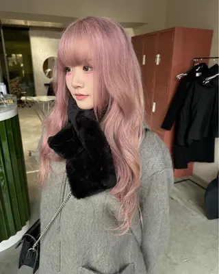 ロング カラー ナチュラル・ハイトー ン🏆HINOKIのヘアスタイル