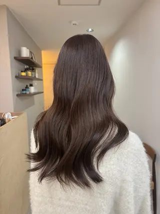 カラー 權軒 真尋のヘアスタイル