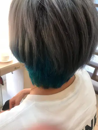 ショート カラー 似合わせ／代表 髪質改善/山田将大のヘアスタイル