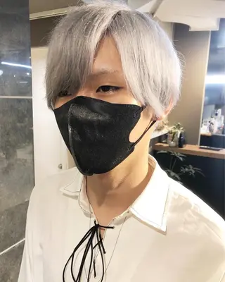 カラー ヘアアレンジ メンズ ainico+所属・メンズ特化✂️栗原 侑也のヘアスタイル