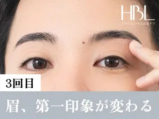 メンズ アイブロウ HBL/眉毛専門 salonのマツエク・マツパデザイン