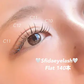 マツエク・マツパ Sfida  eyelash所属・Sfida 吉祥寺 マツエク/パーマのマツエク・マツパデザイン