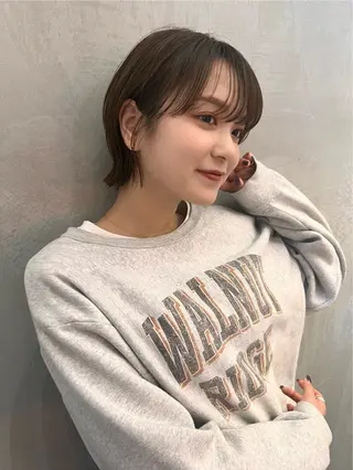 ミディアム 大宮/ボブ/縮毛矯正 大瀧菜月のヘアスタイル