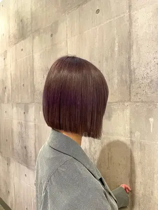ショート 髪質改善&艶髪　miroa （ミロア）所属・天神/髪質改善カラー miroa/miyuのヘアスタイル