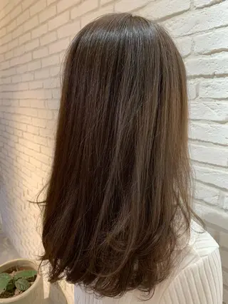 ミディアム ✨髪質改善　美髪✨ 縮毛　井上 大誠のヘアスタイル