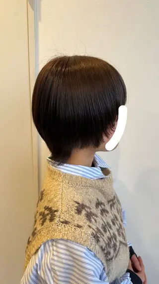ショート いくみ/豊橋 /艶カラー/髪質改善のヘアスタイル
