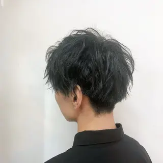 ショート パーマ メンズ hozumi bilanciaのヘアスタイル