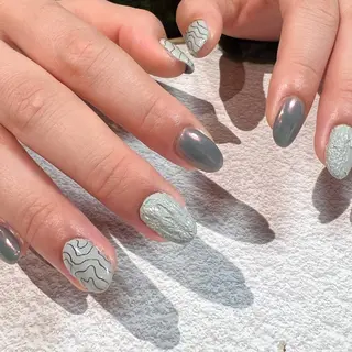 ネイル OAKたまプラ MiKiのネイルデザイン