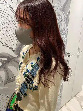 ロング カラー ナチュラル/韓国💎 haruka 💎のヘアスタイル