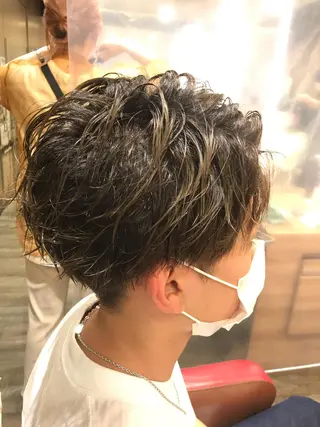 ショート メンズ 限定クーポン 💕大量更新ブリーチのヘアスタイル