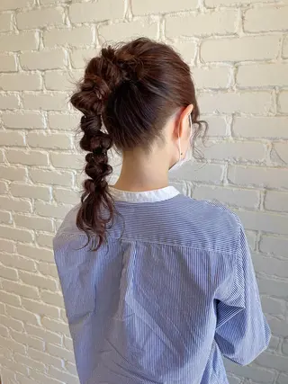 ロング 🧴透明感カラー 松本麻里奈🫧のヘアスタイル