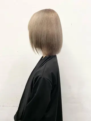 ショート カラー パーマ ヘアアレンジ メンズ nico TOKYO 渋谷所属・ブリーチ　ハイトーン 特化🌈フジタハルキのヘアスタイル