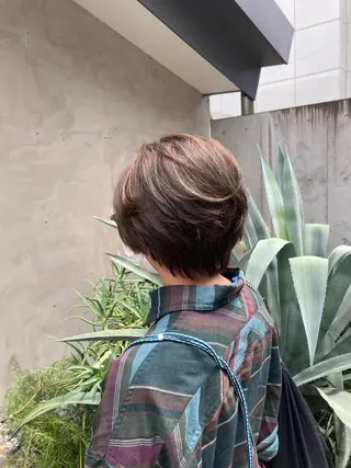 ショート 寺田 ゆりのヘアスタイル