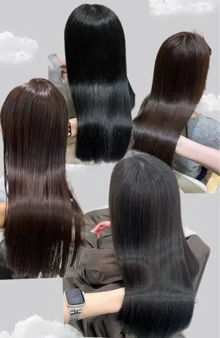 ロング カラー 🎀zina/韓国 🎀amiのヘアスタイル