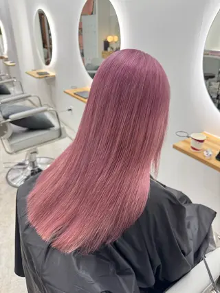 ロング レイヤーカット ベージュ/KANAのヘアスタイル