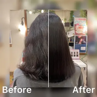 セミロング 守谷 恒祐のヘアスタイル