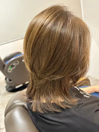 ミディアム aioon吉田 正輝のヘアスタイル